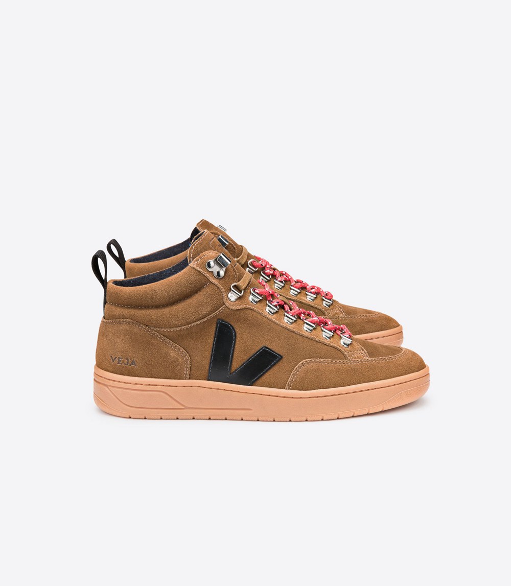 Veja Sneakers Barbati - Roraima Bastille Suede - Maro/Nigga - 7309854-LQ